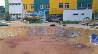 Miris! Diresmikan Ridwan Kamil, Area Skateboard di Gedung Creative Center Bekasi Seperti Tak Diurus