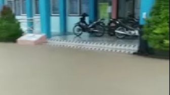 Kulon Progo Diguyur Hujan Deras Sejak Semalam, Sebanyak 20 Titik Terendam Banjir