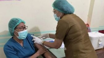 Capaian Vaksinasi Booster Kedua Tenaga Kesehatan Ambon Rendah