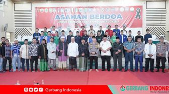 Forkopimda Asahan Berdoa untuk Aremania dan Sepak Bola Indonesia