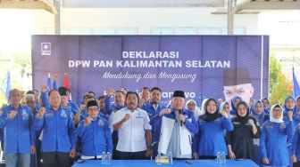 DPW PAN Kalsel Deklarasikan Dukungan untuk Ganjar