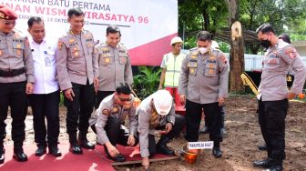 Gubernur Akpol Lakukan Groundbreaking Pembangunan Wisma Wirasatya 96