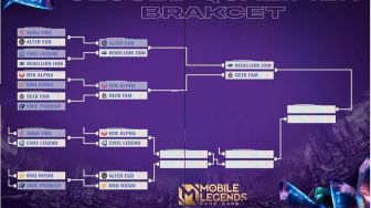 Jadwal Pertandingan Mobile Legends Piala Presiden Esports 2022: Geek Fam dan Rebellion di Upper Bracket