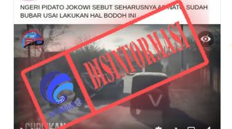 CEK FAKTA: Video Pidato Jokowi Sebut Amerika Serikat dan NATO Harus Dibubarkan, Benarkah?