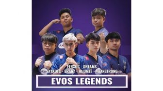 Hasil MLBB Piala Presiden Esports 2022 Grup A Hari ke-3: Evos Legends Belum Kalah