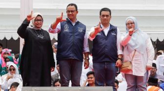 Anies Baswedan Pamit Kepada Warga Jakarta di Balai Kota