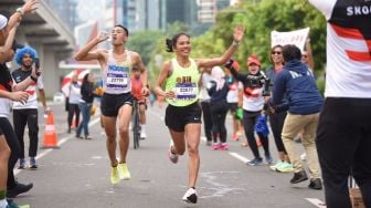 Meriahkan Jakarta Marathon 2022, Odekta Naibaho Jadi yang Tercepat di Kategori Half Marathon