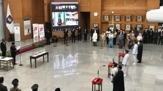 SAH! Heru Budi Hartono Dilantik Jadi Pj Gubernur DKI Gantikan Anies Baswedan