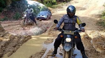 Kisah Pengabdian Bhabinkamtibmas Daerah Terpencil, Kerap Diadang Ular hingga Jalan Kaki 10 Jam di Hutan Lindung