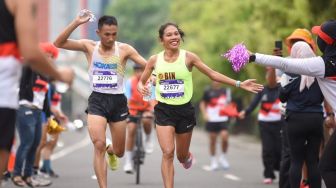 Atlet Binaan BIN Odekta Naibaho Juarai Jakarta Marathon