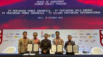 Komitmen ESG, Pertamina Hulu Energi Tandatangani Perjanjian Karbon Kredit