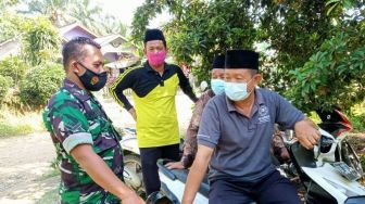 Babinsa Jalin Komsos Dengan Warga Binaan