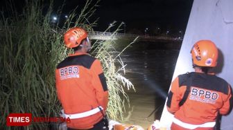 BPDB Kota Kediri Siaga di Taman Brantas, Debit Air Sungai Brantas Naik