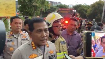 Polisi Periksa 4 Pekerja Bangunan Terkait Kebakaran Kubah Masjid Raya Jakarta Islamic Center