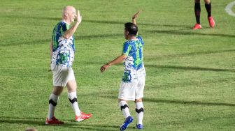 Presiden FIFA Main Bola Bareng PSSI Usai Korban Tragedi Kanjuruhan Bertambah, Tawa Gianni Infantino Jadi Sorotan