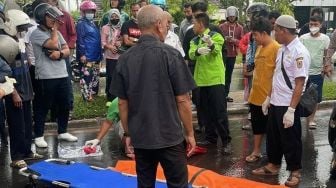 Laka Maut di Banjarmasin, Thoriq Tergeletak Bersimbah Darah