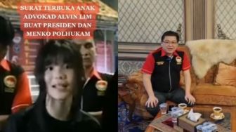 Surat Terbuka Anak Advokat Alvin Lim untuk Presiden Jokowi: Papi Aku Mau Menegakkan Keadilan