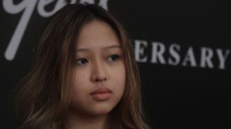 Anak Pinkan Mambo, Michelle Ashley Rezya yang berwajah cantik ditemui di Jakarta Barat, Kamis (20/10/2022). [Suara.com/Oke Atmaja]