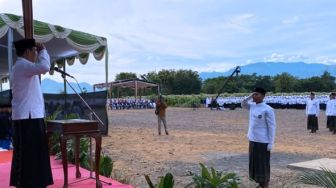 Pimpin Apel Hari Santri Nasional, Abdul Halim Iskandar: Kemerdekaan Indonesia Tak Lepas dari Peran Santri