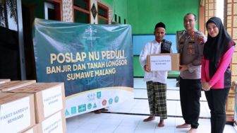 Polres Malang Gelar Pengobatan Gratis bagi Korban Banjir Malang Selatan