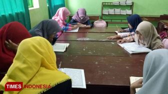 Khatmil Quran, Cara SDN Mentoro Pacitan Memaknai Hari Santri