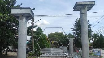 Pembangunan JPO Jalan Ahmad Yani di Banjarbaru Capai 86,5 Persen: Kontraknya Berakhir 28 Desember