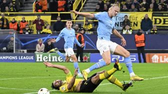 Hasil Dortmund vs Man City: Mahrez Gagal Penalti, The Citizen Gigit Jari