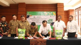 Food Station dan Pasar Jaya Jalin Kerja Sama, Suplai 7 Ton Beras untuk Karyawan