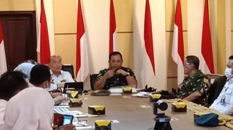 Kunjungan Dirwilhan Dirjen Strahan Kemhan RI Laksamana Pertama TNI 