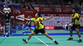 Kejuaraan Dunia Junior 2022: Laju Zaidan/Felisha Terhenti di Perempat Final