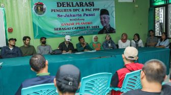 DPC PPP Jakarta Pusat Deklarasikan Dukungan untuk Ganjar