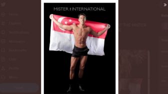 National Costume Finalis Mister International Singapura Jadi Sorotan: Cuma Pakai Celana Pendek