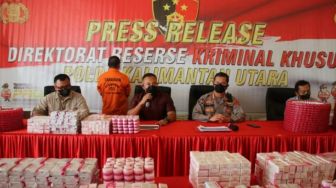 Ribuan Kosmetik Ilegal dari Malaysia Diduga Mengandung Bahan Berbahaya Diamankan Polisi