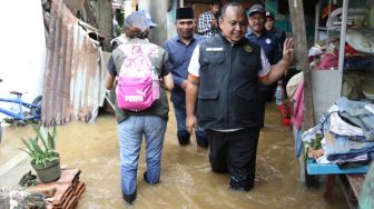 Dilanda Bencana Hidrometeorologi, DPRD Bogor Salurkan Bantuan dan Pastikan Penanganan Bencana Berjalan Maksimal