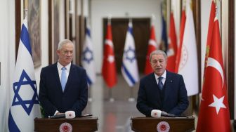Menhan Israel: Kerja Sama Pertahanan dengan Turki akan Diperkuat