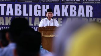 'Gini-Gini Saya Calon Presiden!', Kata Prabowo di Depan Cak Nun, Umbar Sumpah Siap Kerja Keras demi Indonesia