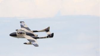 Mengenal De Havilland Vampire, Pesawat Jet Tempur Pertama TNI-AU