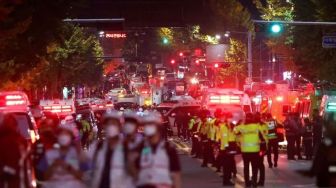 Korban Tewas Halloween di Tragedi Itaewon Korsel Bertambah Jadi 153 Orang