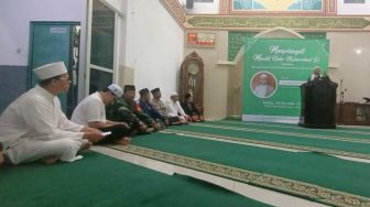 Babinsa Menteng Hadiri Peringatan Maulid Nabi