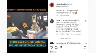 Pamer Sosok Kuntilanak yang Berubah Jadi Manusia Bernama Aminah, Warganet: Gini Amat Nyari Duitnya Bang?