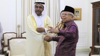 Terima Dubes, Wapres Ingin Kerja Sama Lebih Erat dengan Persatuan Emirat Arab