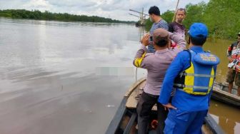 Suami Bunuh Istri gegara Sakit Hati, Mayat Dilempar ke Sungai Siak dari Jembatan