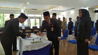 Bupati Balangan Melantik Pejabat Baru, Dinkes Miliki Kadis Definitif 