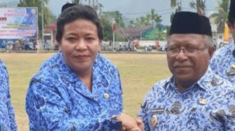 Mantan Wakil Bupati Yapen, Frans Sanadi Meninggal Dunia