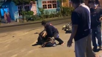 Ngeri, Dua Pria Saling Duel di Pugung Tanggamus, Satu Kena Tujah Pisau