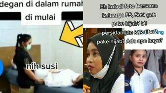 Hijab Susi di Persidangan Jadi Pertanyaan, Warganet Kuliti Foto Lama: Pas Reka Ulang Enggak Pakai