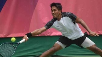 Rifqi Fitriadi Kalahkan Petenis Jepang di Babak Pembuka Pekan Kedua ITF M25 Jakarta