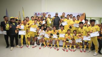 Kalah Adu Pinalti, Tim Kalsel Raih Perak Pra Popnas Zona III