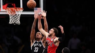 Hasil NBA: Zach LaVine Pimpin Chicago Bulls Bangkit Tekuk Brooklyn Nets