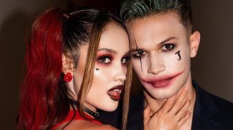 Mesra di Perayaan Halloween, Cinta Laura dan Arya Vasco Resmi Jadian?